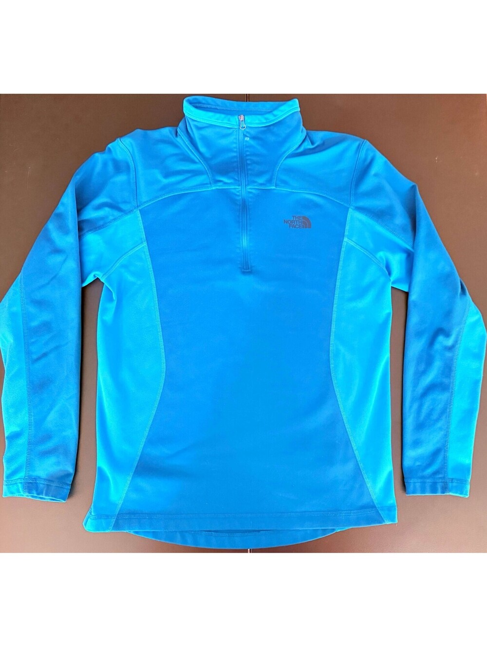 The North Face 1/4-Zip Pullover Jacket Men’s SMALL Blue Two-Tone EUC